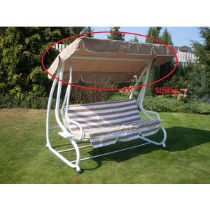 strieška k hojdačke DE LUXE ROJAPLAST vyobraziť