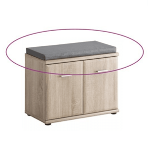 Poduška k botníku MARIO Typ F Tempo Kondela vyobraziť