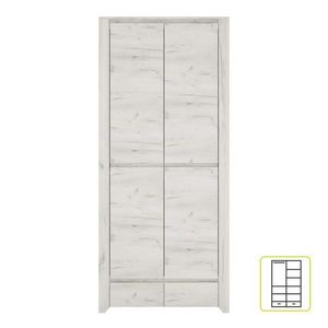 Vešiaková skriňa ANGEL typ 20 Tempo Kondela vyobraziť