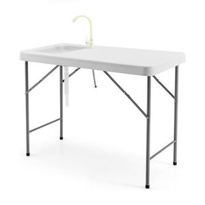 Prenosný stôl s drezom vyobraziť