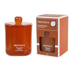 Vonná sviečka v skle PROVENCE 25 hodín pačuli jantár vyobraziť