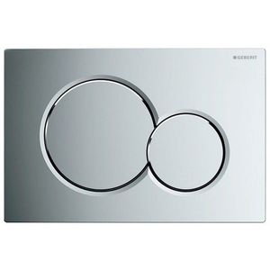 GEBERIT SIGMA01 ovládacie tlačítko, Dual Flush, chróm lesk 115.770.21.5 vyobraziť