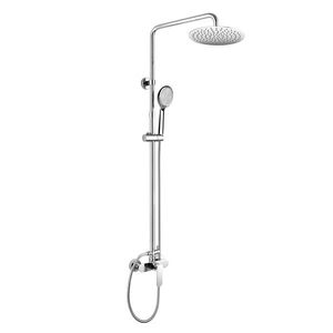 Mereo Mada sprchová batéria s hlavovou guľatou slim sprchou, nerez CBE60104SCM vyobraziť