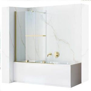 REA - Paraván vaňový Fabian Gold Brush 100 REA-K6527 vyobraziť