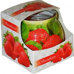 ADMIT - Sviečka Miral jahoda vyobraziť