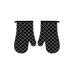 MAKRO - Chňapka s magnetom 2ks CLOVER čierna vyobraziť