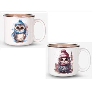VERONI - Hrnček vianočný 220ml Sowa Otello rôzne motívy vyobraziť