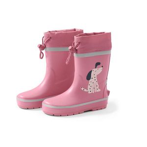 Gumáky, ružové pes vyobraziť