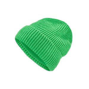 Pletená čiapka, zelená vyobraziť