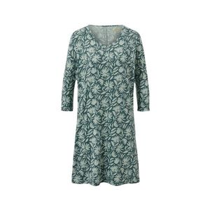 Nočná košeľa, petrolejová s celoplošnou potlačou vyobraziť