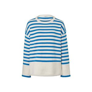 Pruhovaný pletený pulóver vyobraziť