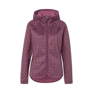 Bunda z pleteného flísu s kapucňou, celoplošná potlač vyobraziť