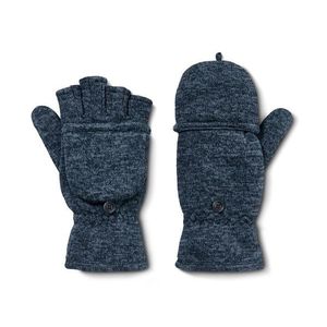 Odklápacie palčiaky z pleteného flísu vyobraziť