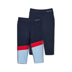 Trojštvrťové športové legínsy s recyklovaným materiálom v súprave vyobraziť