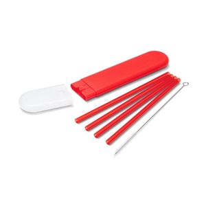 Plastové slamky na opakované použitie, 4 ks vyobraziť