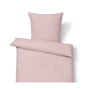 Ľanová posteľná bielizeň, ružová, štandardná veľkosť vyobraziť