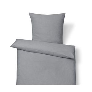 Ľanová posteľná bielizeň, sivá, štandardná veľkosť vyobraziť