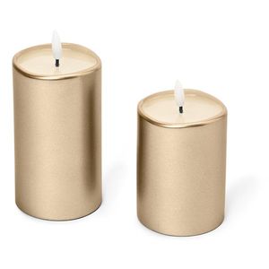 LED sviečky s výplňou z pravého vosku vyobraziť
