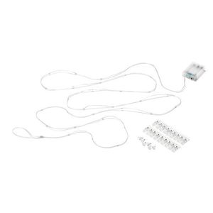 LED svetelná reťaz so svorkami vyobraziť