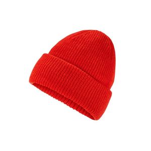 Pletená čiapka, oranžová vyobraziť