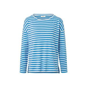 Prúžkované tričko s dlhým rukávom vyobraziť