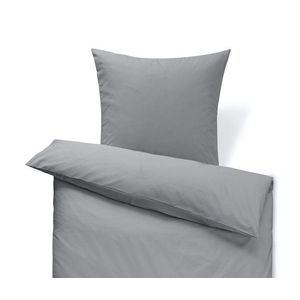 Posteľná bielizeň z perkálu, sivá, štandardná veľkosť vyobraziť