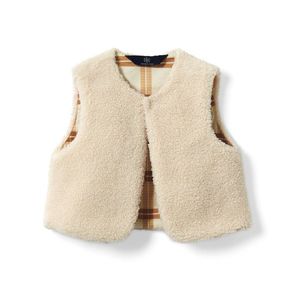 Detská vesta z umelej kožušiny vyobraziť