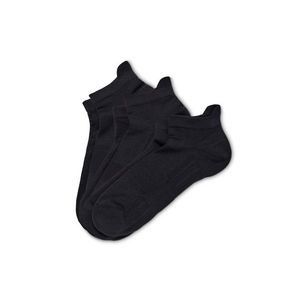 Profesionálne bežecké ponožky, unisex, 3 páry, čierne vyobraziť