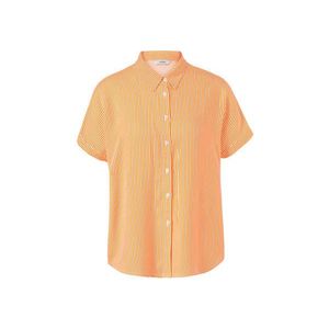 Košeľová blúzka, oranžová vyobraziť