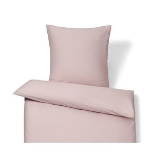 Posteľná bielizeň z bavlny a saténu, ružová, štandardná veľkosť vyobraziť