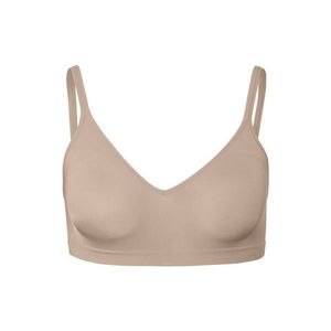 Bezšvová mäkká podprsenka, béžová vyobraziť