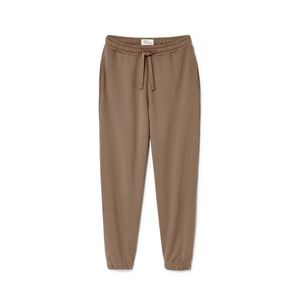 NAH/STUDIO teplákové nohavice | udržateľná bavlna, lieskovoorechové vyobraziť