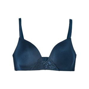 Podprsenka s mäkkými košíčkami, modrá vyobraziť