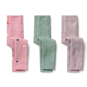 Detské termolegínsy, 3 ks, srdiečka vyobraziť