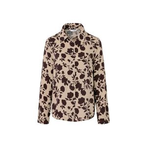 Košeľová blúzka s celoplošnou potlačou vyobraziť