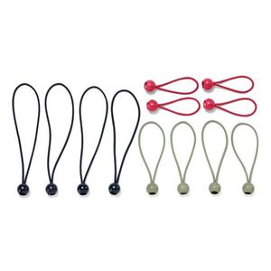 Napínacie gumy s guľôčkou, 12 ks vyobraziť