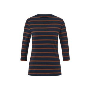 Tričko s trojštvrťovými rukávmi, pásikavé vyobraziť