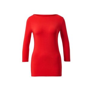 Tričko s trojštvrťovými rukávmi, červené vyobraziť