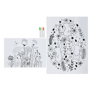 Veľkonočná maľovanka na dekoráciu okien vyobraziť