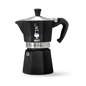 Kávovar na moka kávu Bialetti Moka Express, 190 ml, čierny vyobraziť