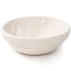 HOME ELEMENTS Ošatka okrúhla s látkovou vložkou, 25 x 8, 5 cm vyobraziť