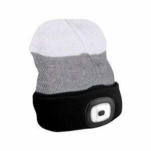 Sixtol Čiapka s čelovkou 45 lm, USB, uni, čiernobiela vyobraziť