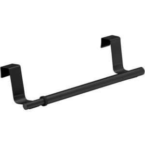Wenko Nastaviteľný držiak na utierky 22-35 cm, čierna, S vyobraziť