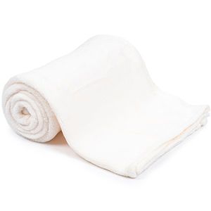 Fleecová deka Coral, krémová, 125 x 150 cm vyobraziť