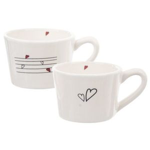 Orion domáce potreby Hrnček SRDIEČKA 2 x 230 ml vyobraziť