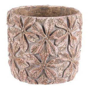 Betónový obal na kvetináč Flower L, 18 x 16 cm, pr. 18 cm vyobraziť