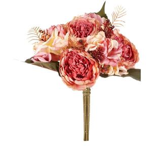 Pivonky v pugete, staroružová, 20 x 26 cm vyobraziť