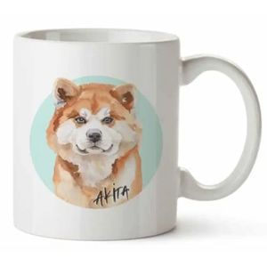 Bohemia Gifts Keramický hrnček - Akita, 350 ml vyobraziť