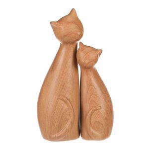 Dekorácia Mačky, 11 x 6 x 17 cm, set 2 ks, polyresin vyobraziť