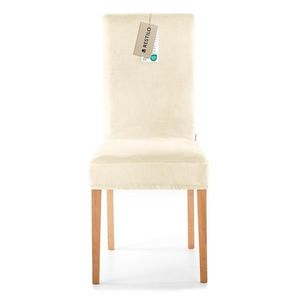 Restilo Napínací poťah na stoličku Sento krémová, 48 x 48 x 58 + 10 cm vyobraziť